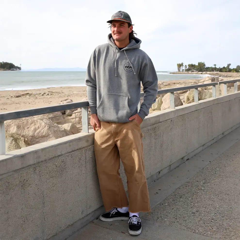 Tide Trek Hoodie (Gunmetal Grey)