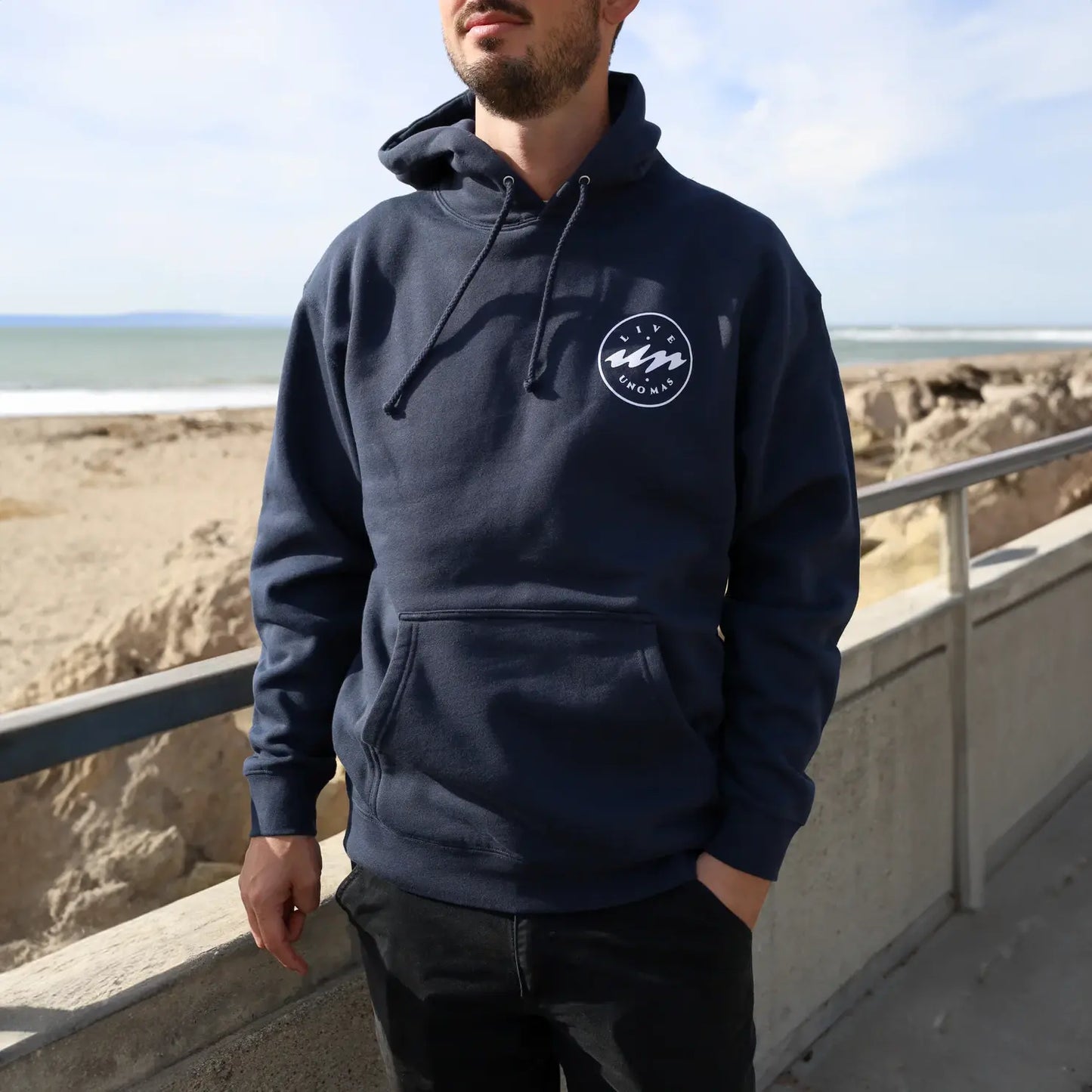 Hooked Hoodie (Slate Blue)